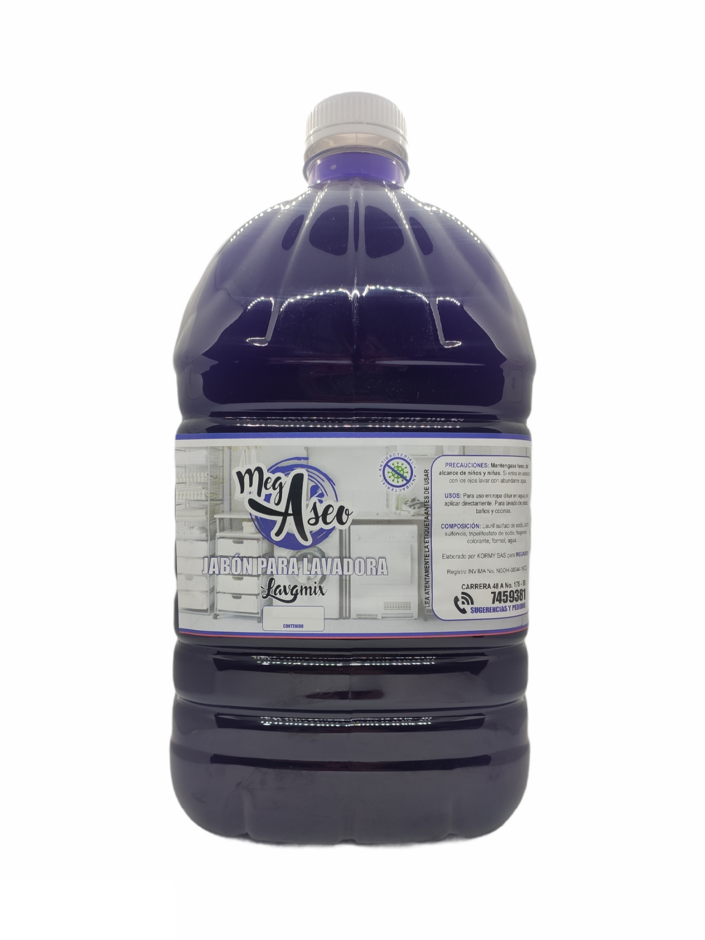 Detergente Liquido Megaseo 5000 ml