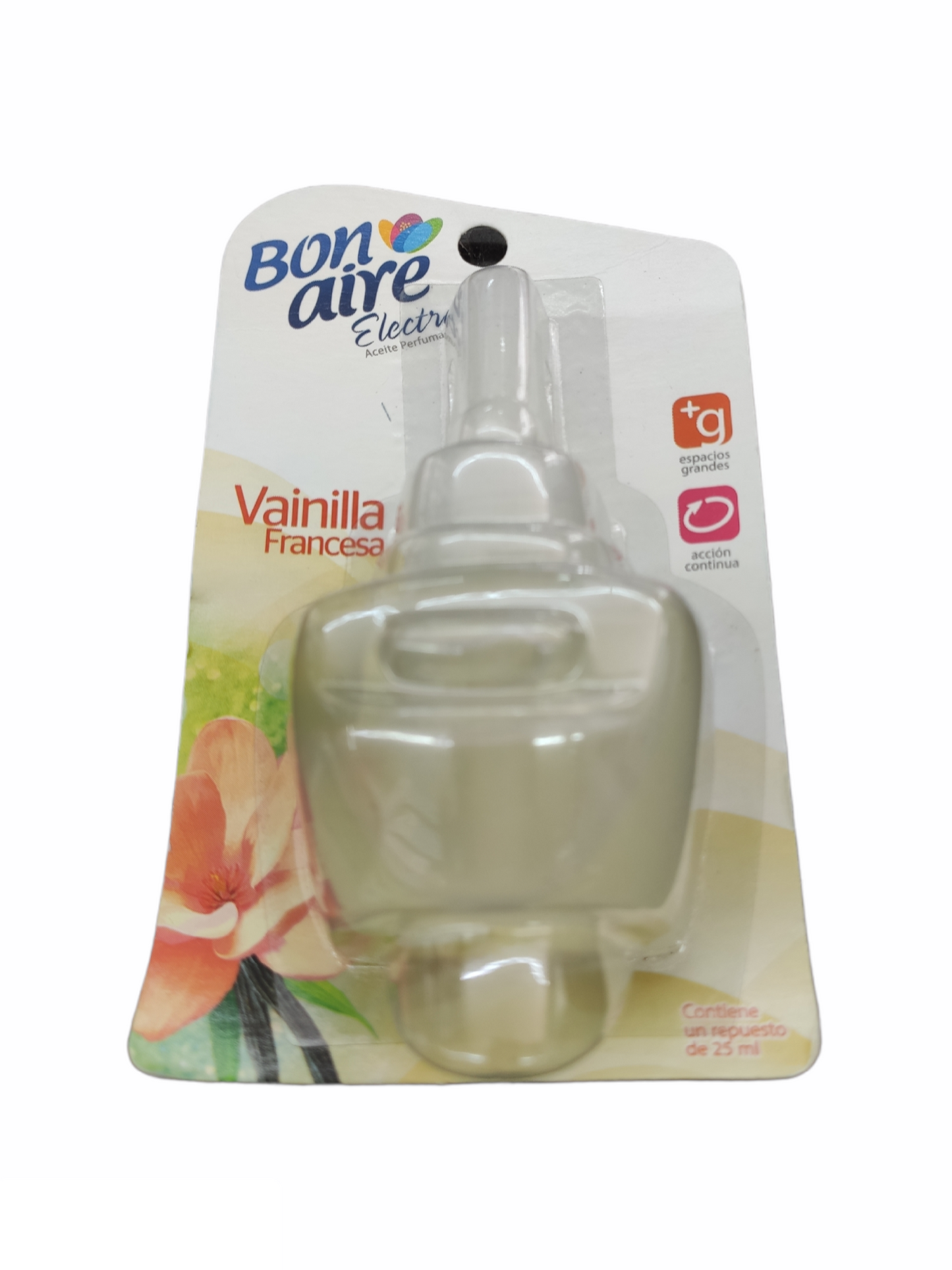 Ambientador Bonaire Electrico 25 ml Repuesto Vainilla Francesa