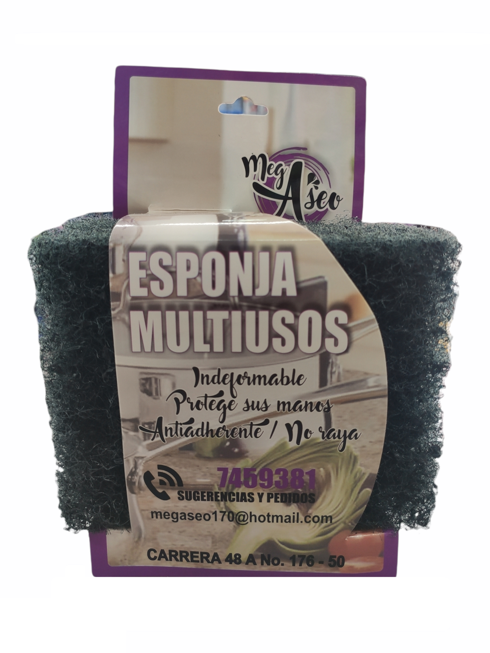 Sabra Abrasiva Multiusos Megaseo 3 Unidades