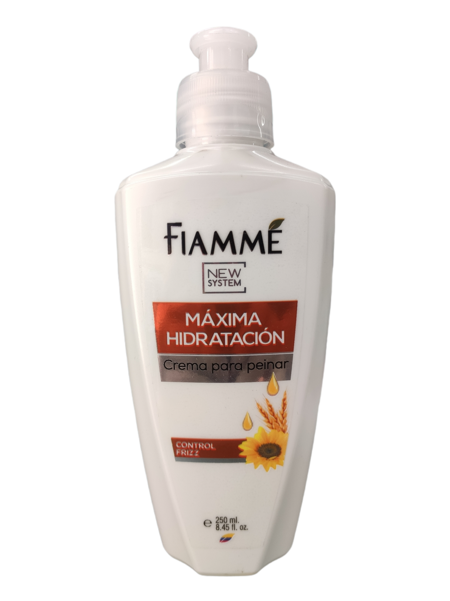 Crema De Peinar Fiamme 250 ml Maxima Hidratacion