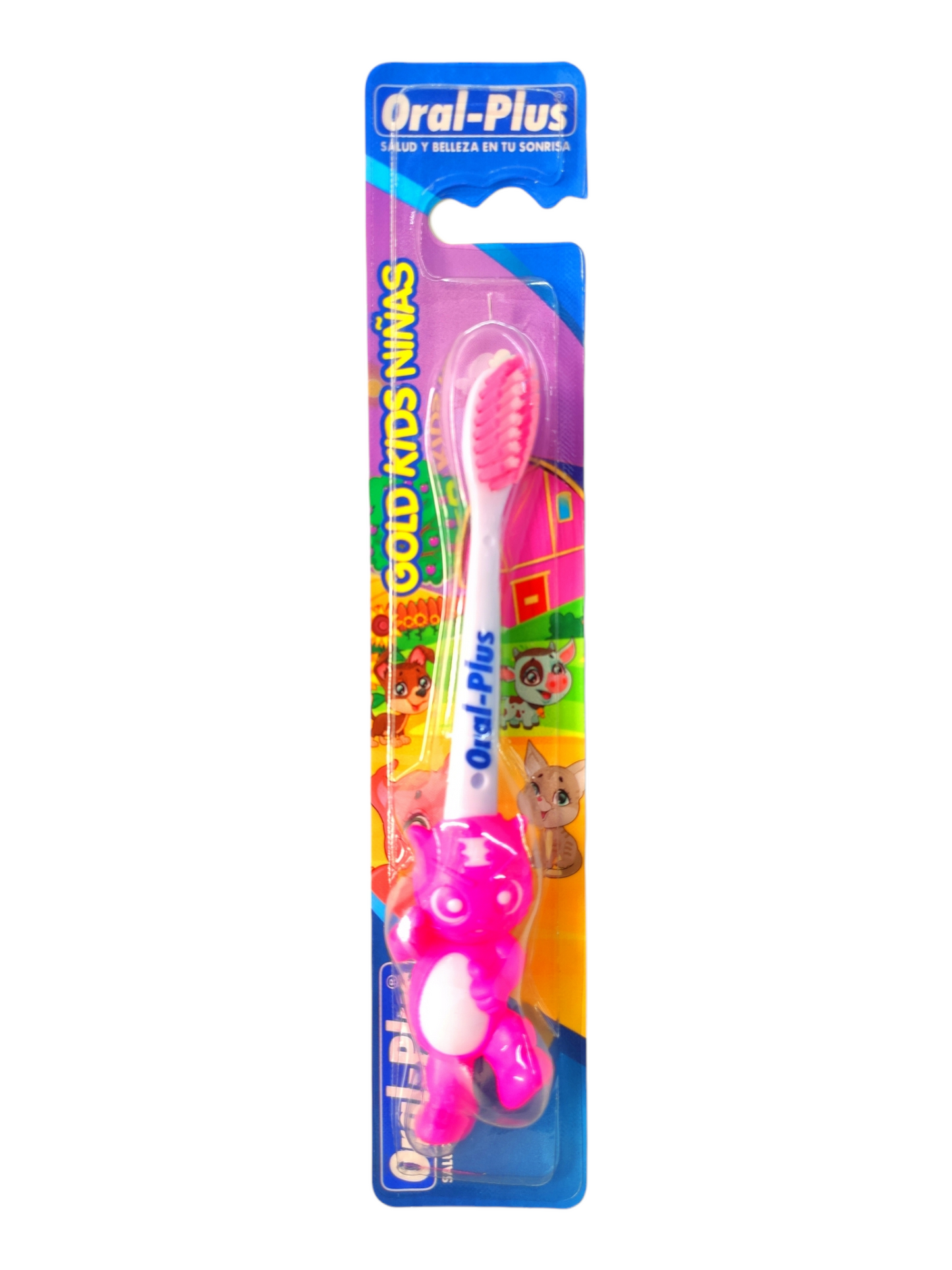 Cepillo Dental Oral Plus Niñas Gold Kids