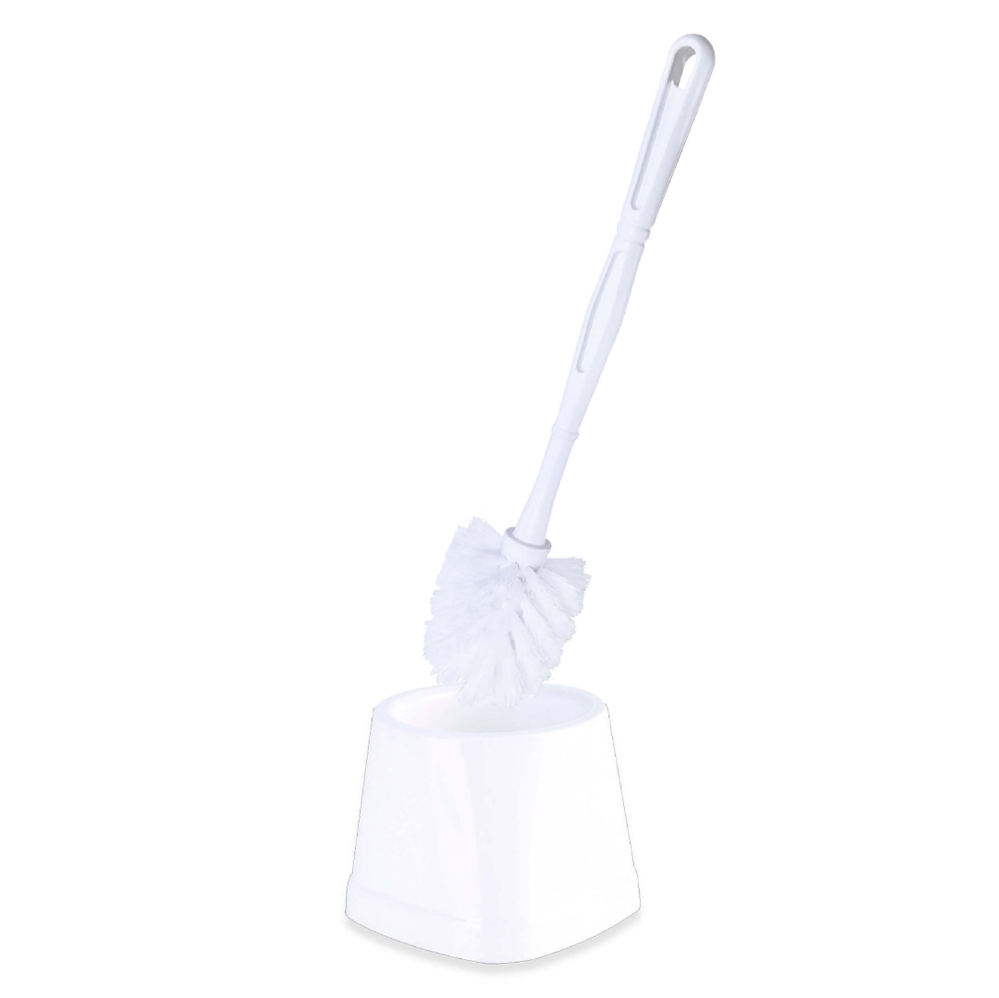 Cepillo Sanitario Pinto Con Base Blanco