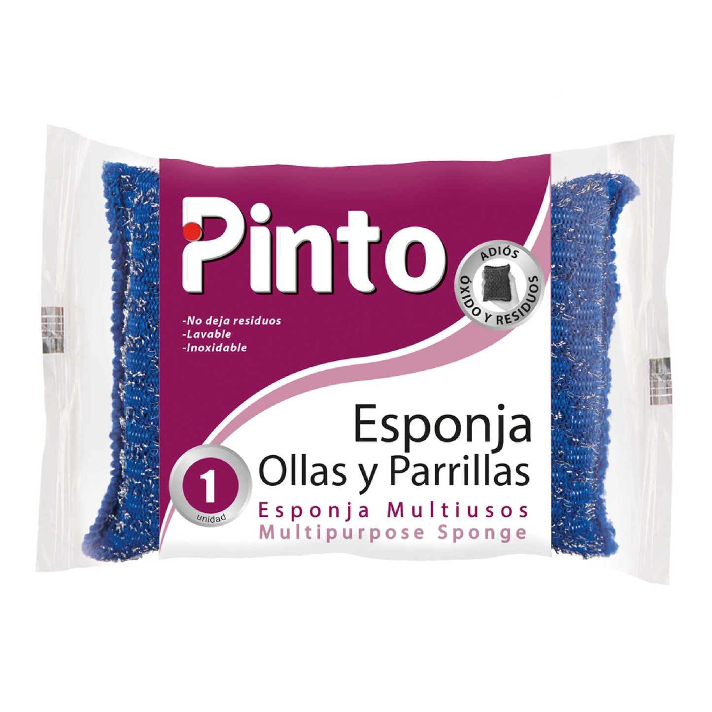 Esponja Pinto Ollas y Parrillas Inoxidable