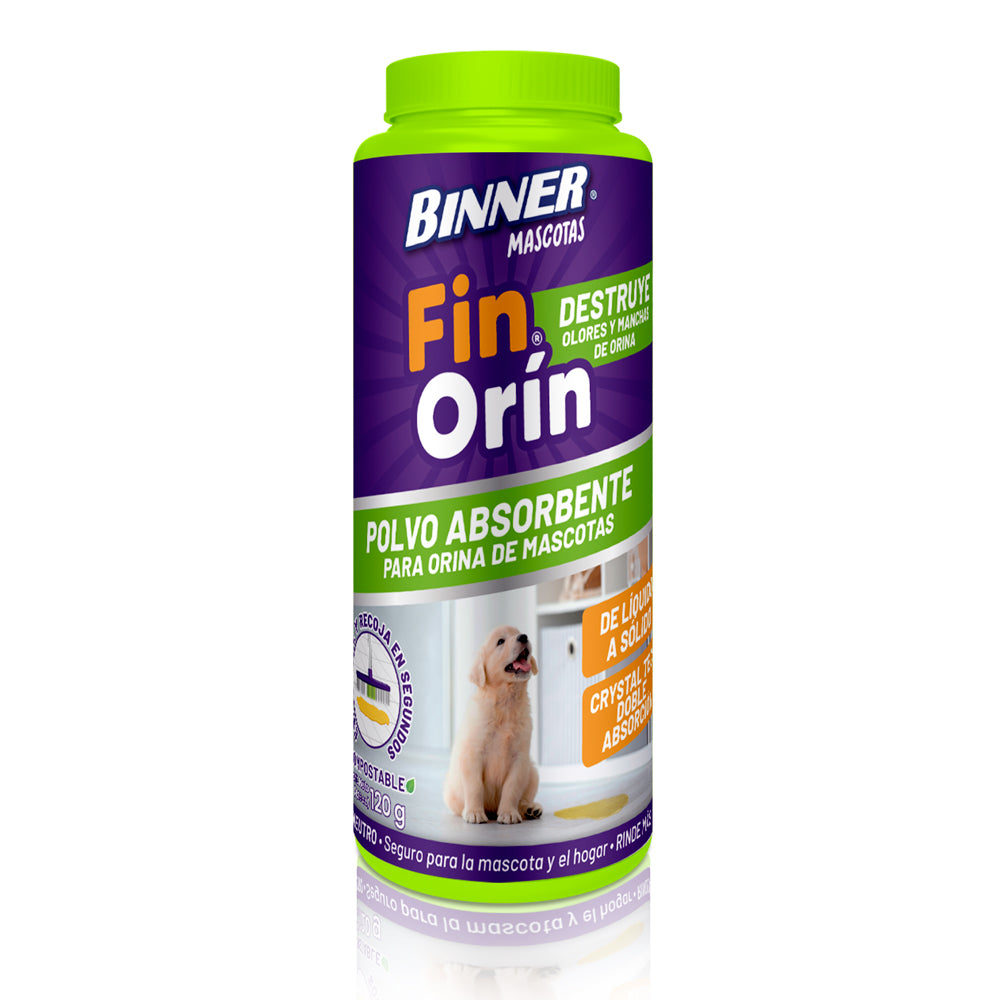 Polvo Absorbente Orina Binner 120gr