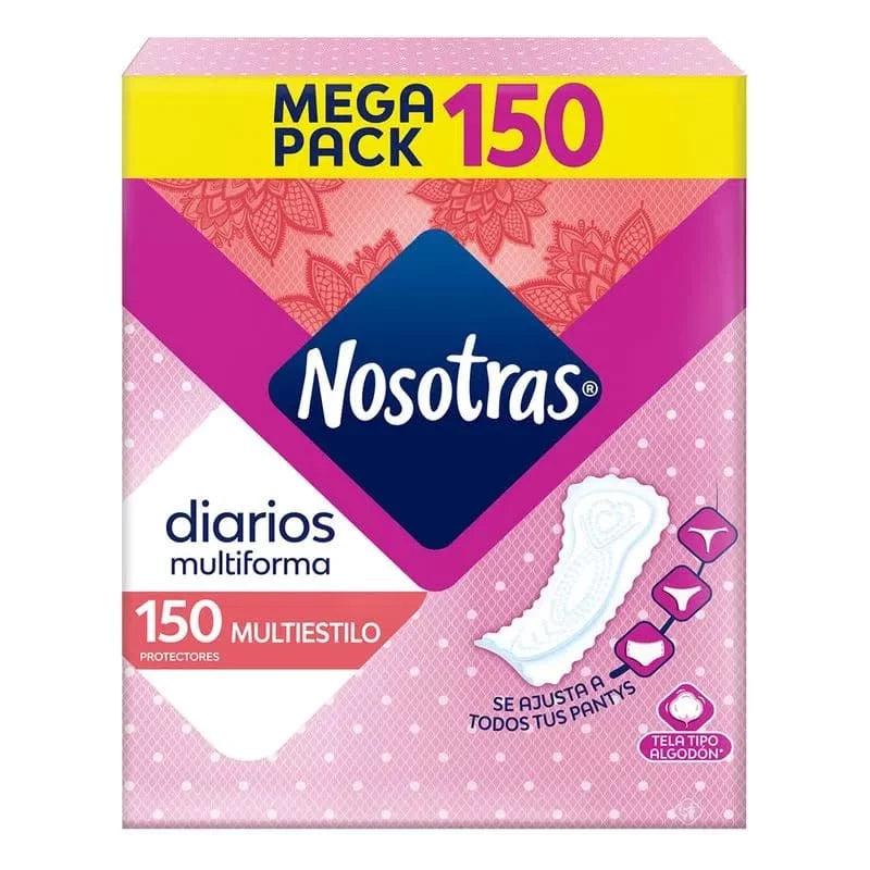 Protectores Higienicos Nosotras x 150 Multiestilos