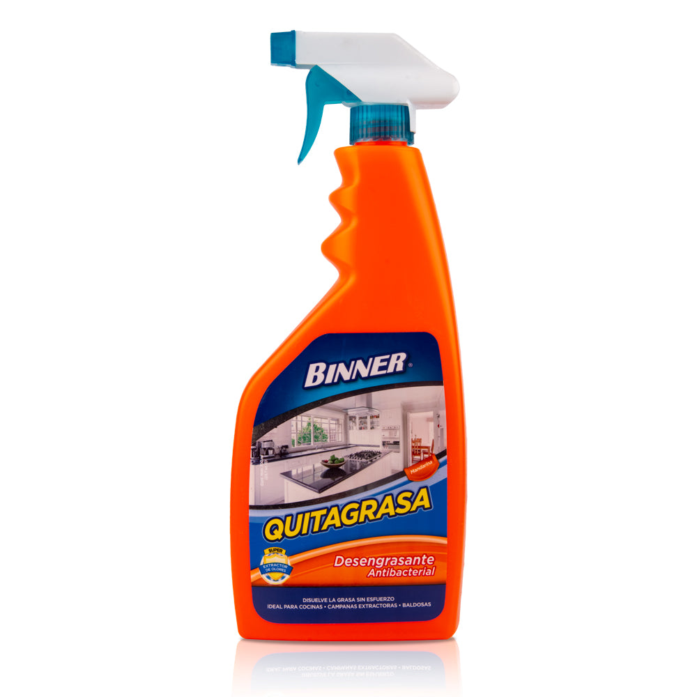 Quitagrasa Binner 700 ml Mandarina Spray