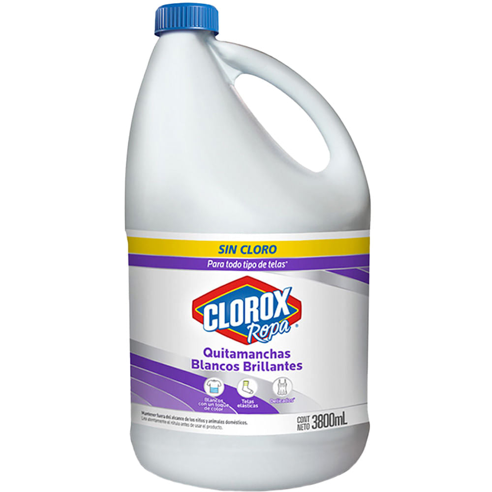 Quitamanchas Clorox Blancos Brillantes 3800 ml