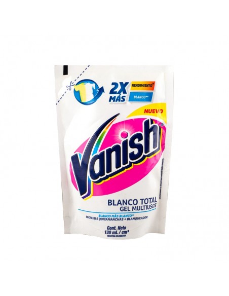 Quitamanchas Vanish Gel 130 ml Blanco Doypack