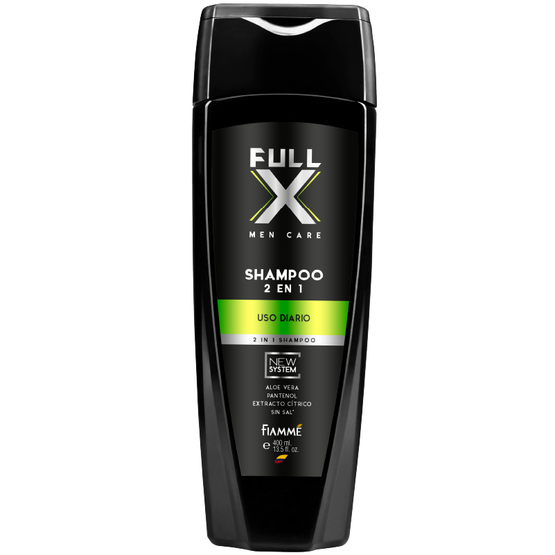 Shampoo Fiamme Full X 400 ml 2 EN 1