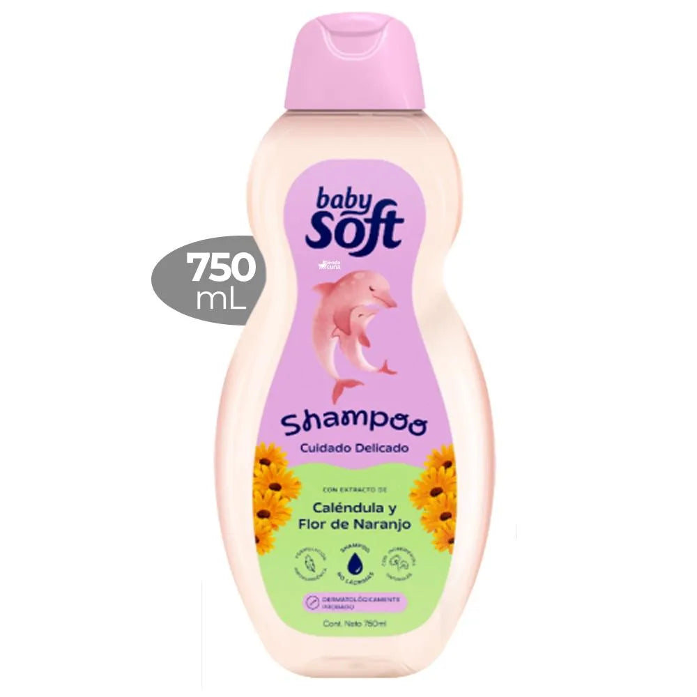 Shampoo Baby Soft 750 ml Cuidado Delicado
