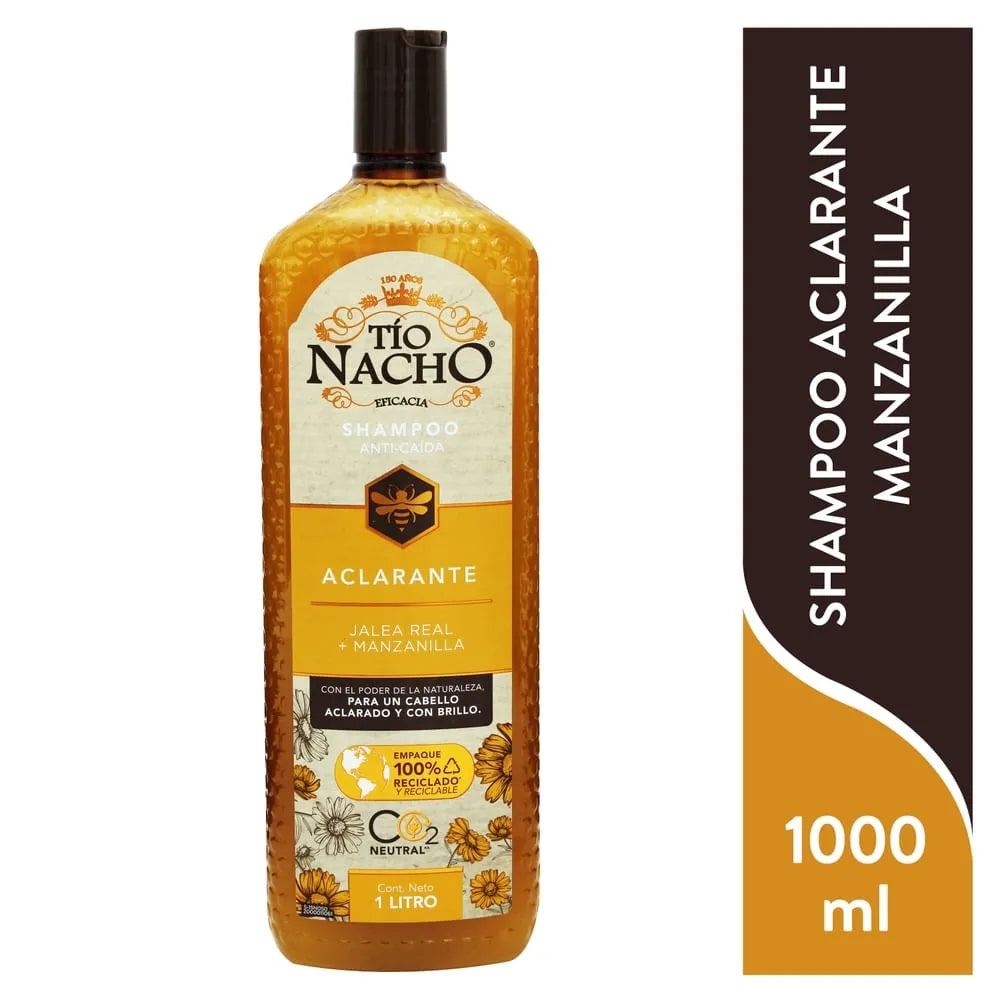 Shampoo Tio Nacho 1000 ml Aclarante Manzanilla