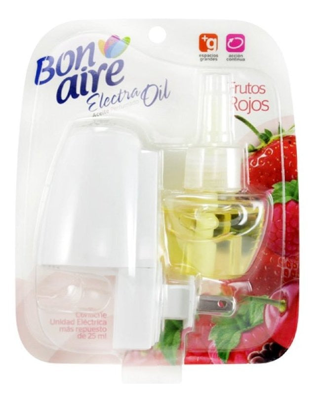 Ambientador Electrico Bonaire Frutos Rojos + Aparato Oferta