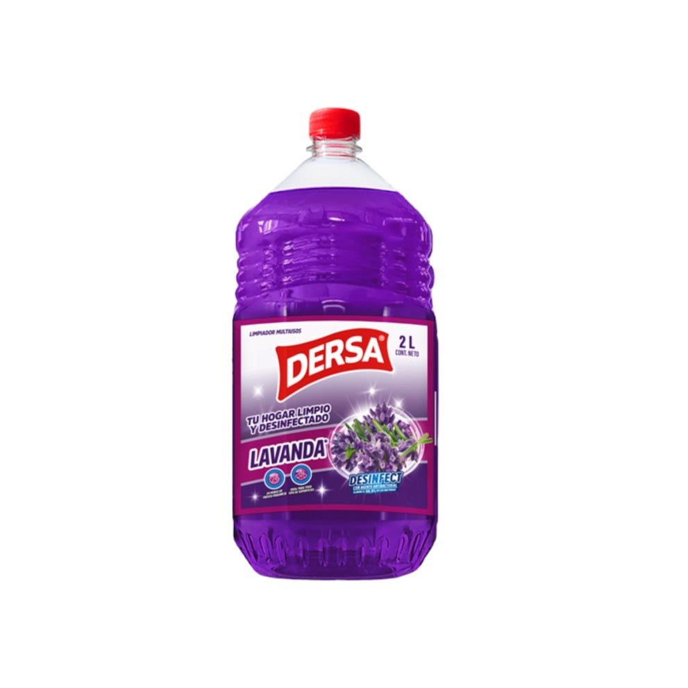 Limpiador Desinfectante Dersa 2000 ml Lavanda