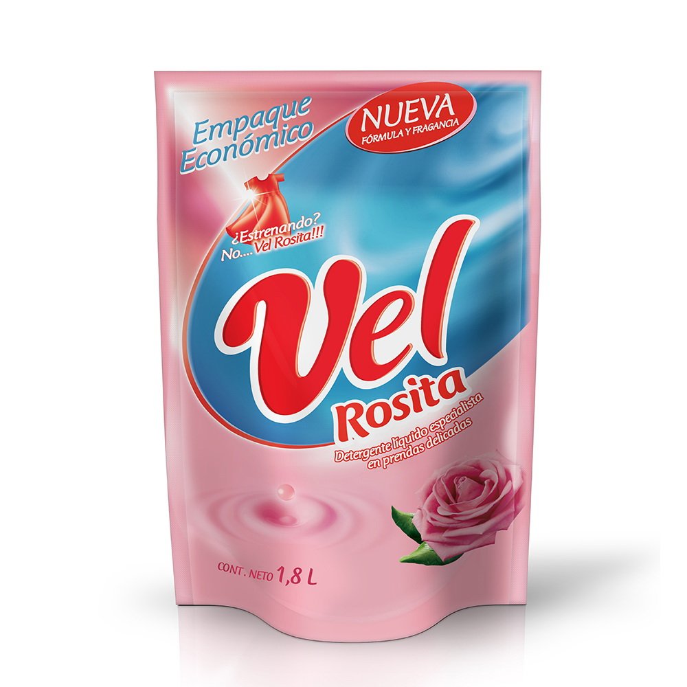 Detergente Liquido Vel Rosita 1800 ml Doypack