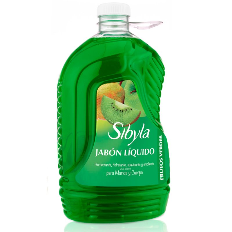 Jabon Manos Liquido Sibyla 3785 ml Frutos Verdes
