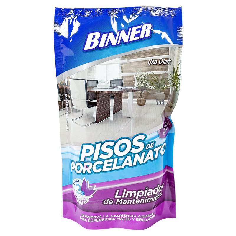 Limpiador Binner 500 ml Pisos Porcelanato Doypack