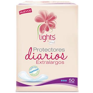 Protectores Higienicos Tena Extralargos 50 Unidades