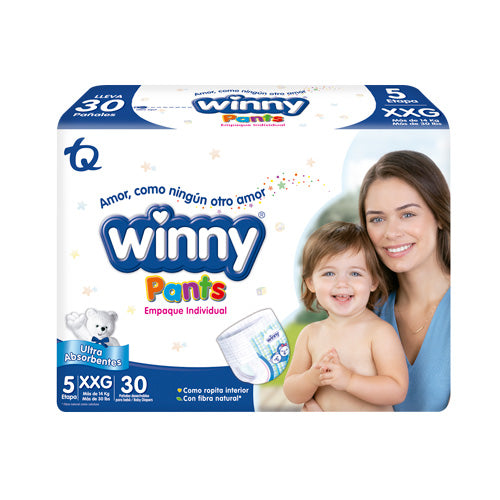 Pañal Winny Pants Etapa 5 30 Unidades