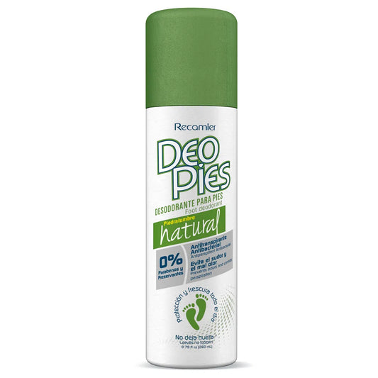 Talco Deo Pies Aerosol 260 ml Natural