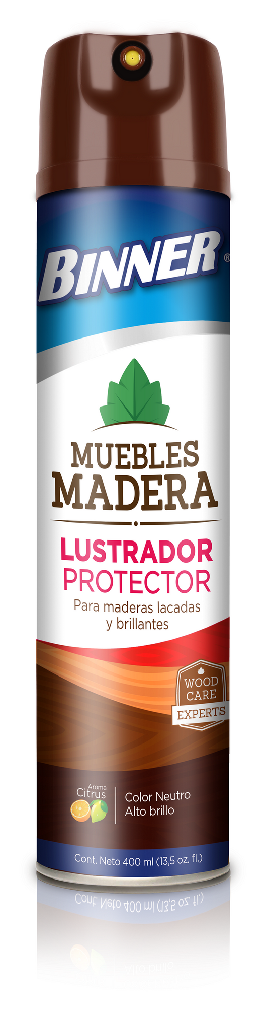 Lustramuebles Madera Binner Aerosol 400 ml Citrus