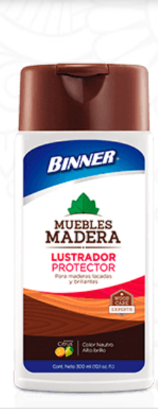 Lustramuebles Madera Binner 300 ml Neutro