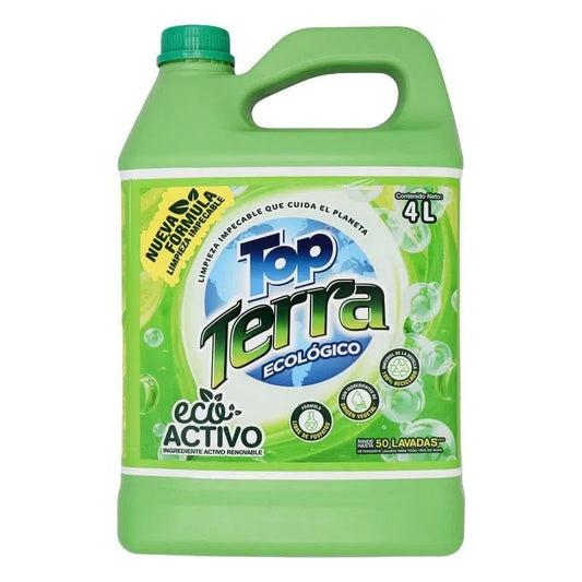 Detergente Liquido Top Terra 4000 ml Ecologico