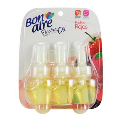 Ambientador Bonaire Electrico Frutos Rojos x 3 Repuesto Oferta