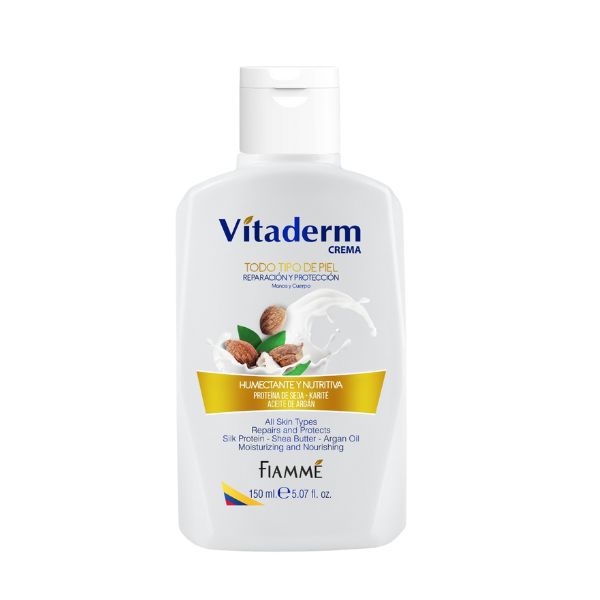 Crema Vitaderm 150 ml Humectante Nutritiva