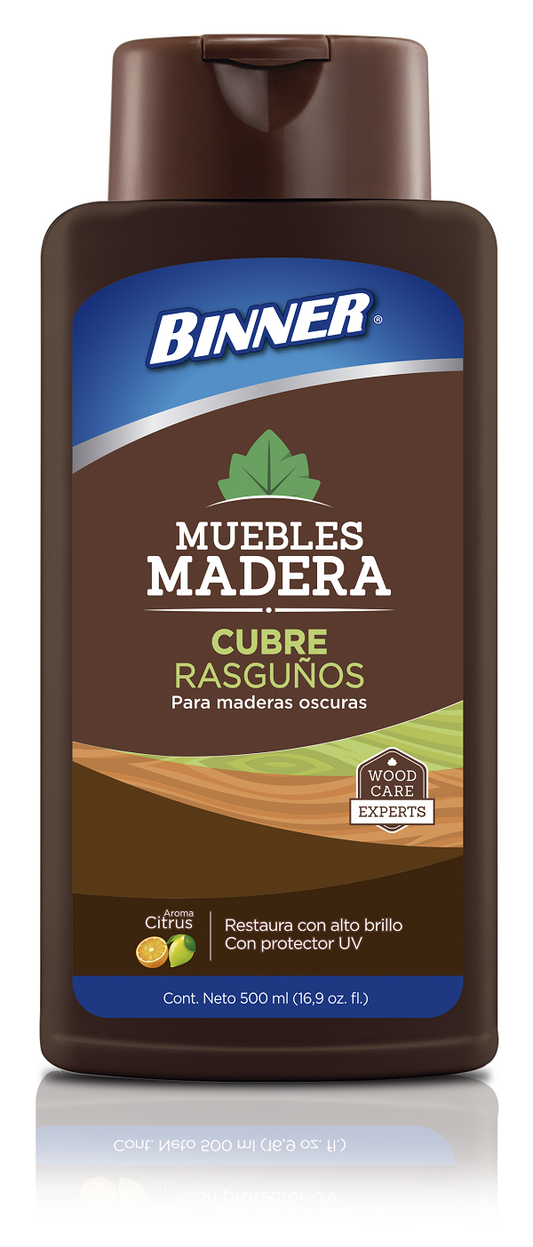 Lustramuebles Madera Binner 300 ml Cubrerasguños