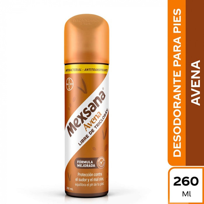 Talco Mexsana Aerosol 260 ml Avena