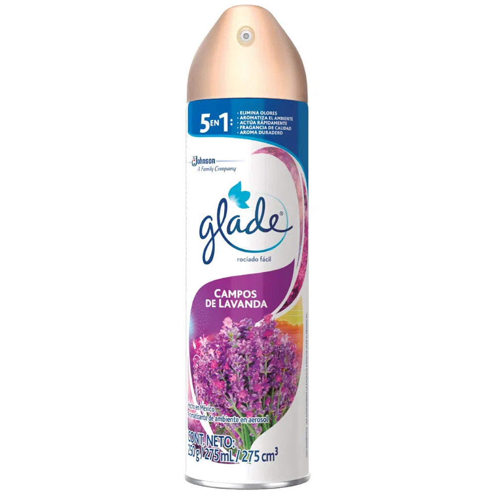 Ambientador Glade Aerosol 275ml Lavanda