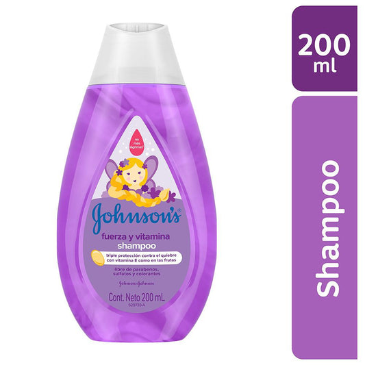 Shampoo Johnsons 200 ml Fuerza Y Vitamina