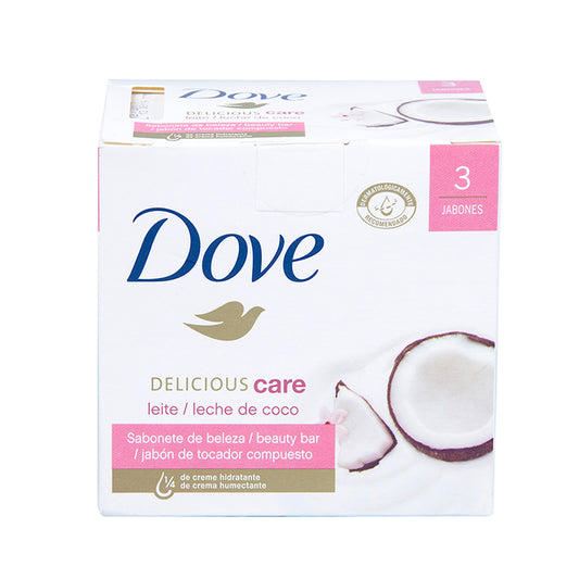 Jabon Dove Leche De Coco 3und Oferta