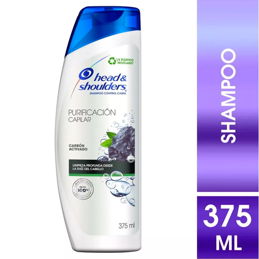 Shampoo Head and Shoulders Purificacion Capilar 375 ml