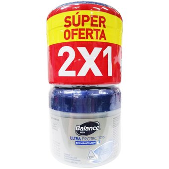 Desodorante Balance Crema Hombre 100 Gr 2 Unidades Ultra Proteccion