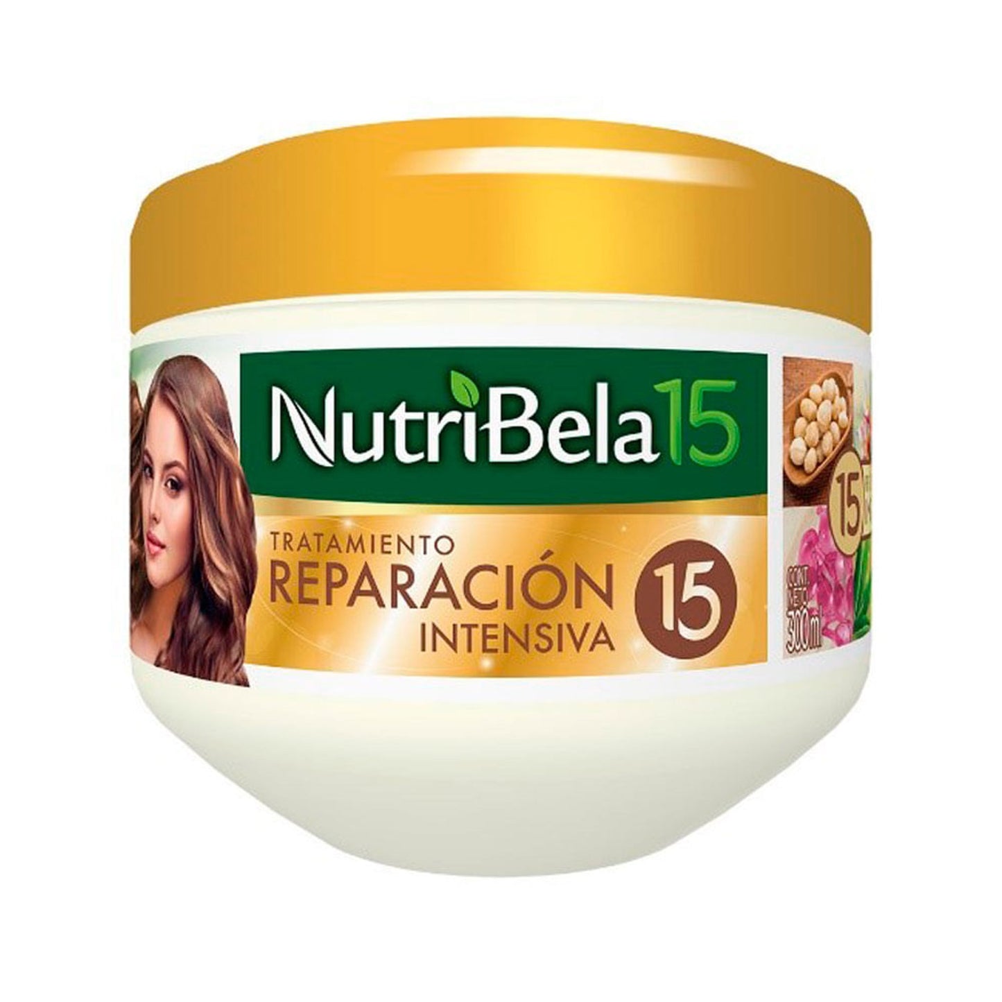 Tratamiento Capilar Nutribela 300 ml Reparacion 15