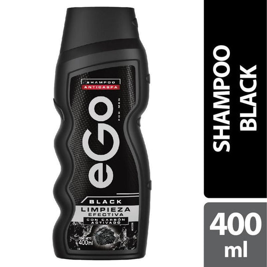 Shampoo Ego 400 ml Black Con Carbon