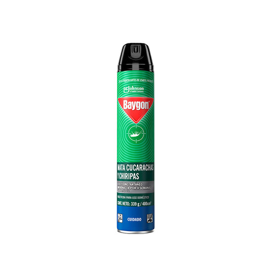 Insecticida Baygon Aerosol Mata Cucarachas 400 ml