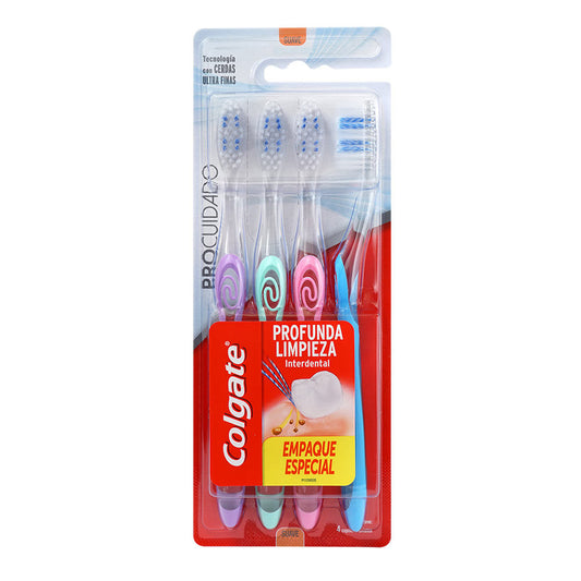 Cepillo Dental Colgate Procuidado x4
