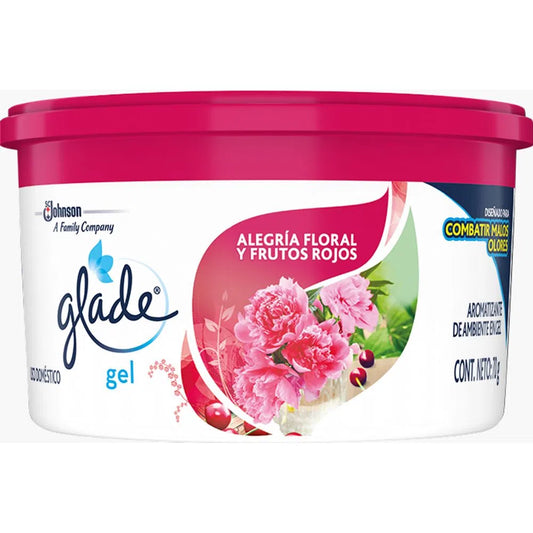 Ambientador Glade Gel 70 gr Alegria Floral