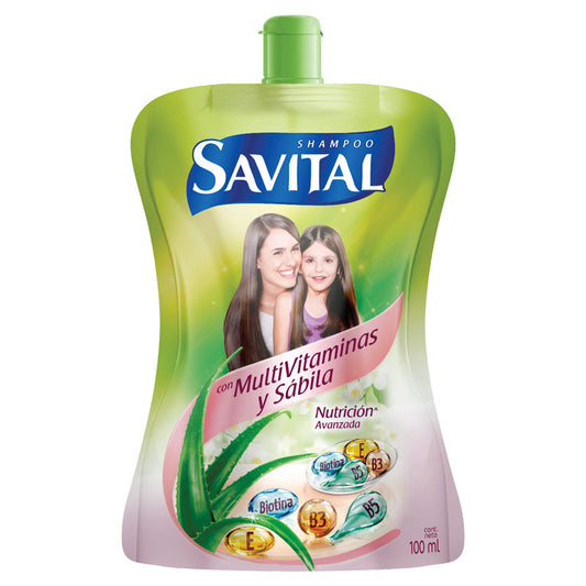 Shampoo Savital 100 ml MultiVitaminas