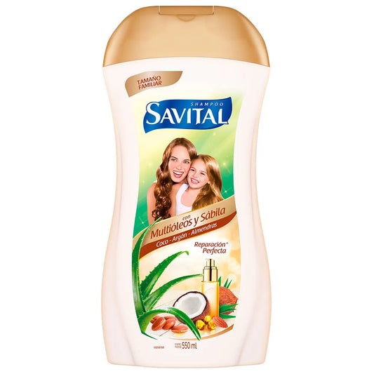 Shampoo Savital 510 ml Multioleos