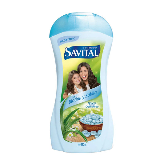 Shampoo Savital 550 ml Biotina