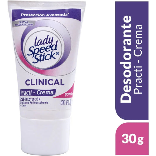 Desodorante Lady Speed Stick Clinical Crema 30 gr