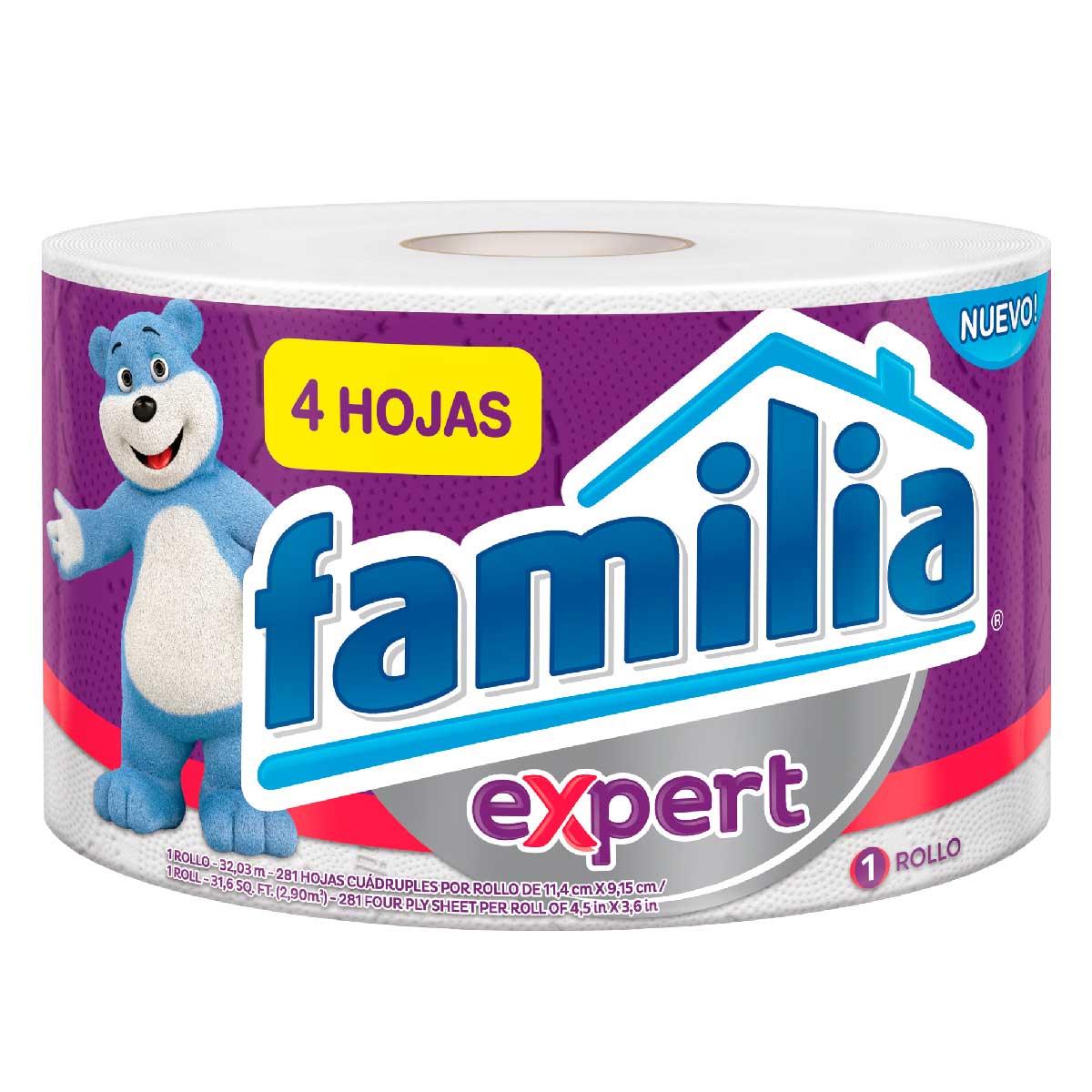 Papel Higienico Familia Expert Unidad