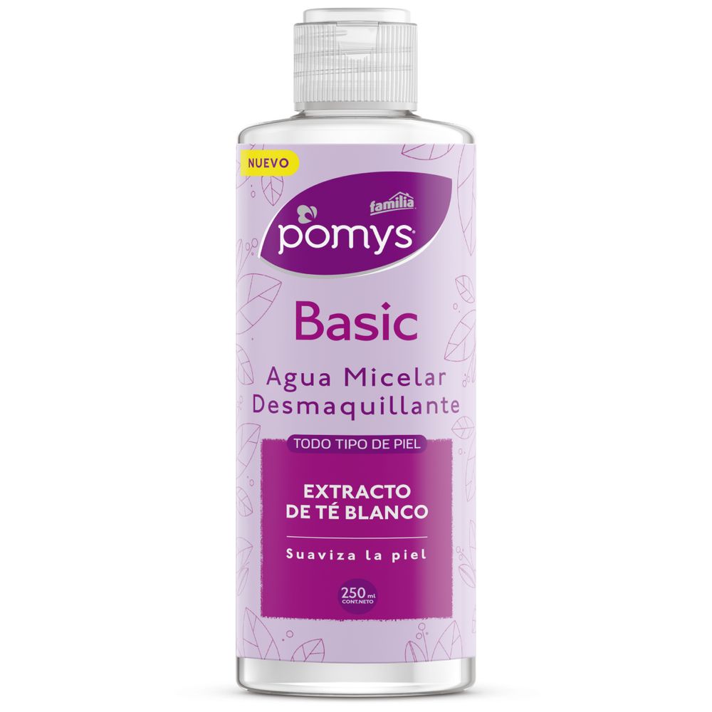 Agua Micelar Pomys 250 ml Extracto De Te Blanco