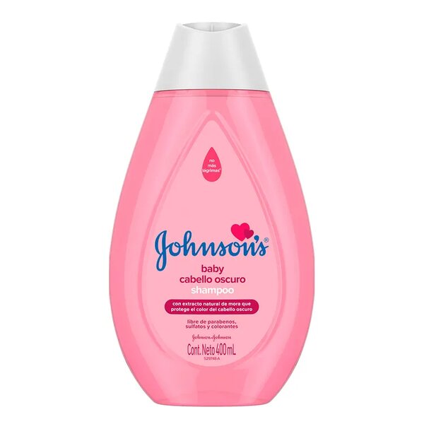 Shampoo Johnsons 400ml Cabello Oscuro Romero