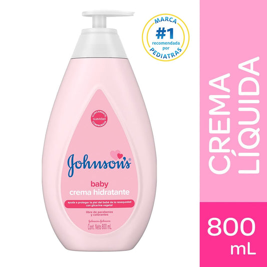 Crema Jhonsons 800 ml Baby Hidratante