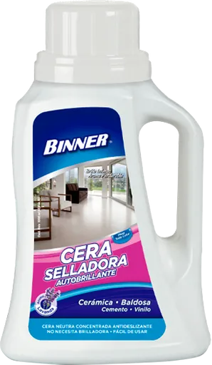 Cera Binner 1000 ml Selladora Autobrillante