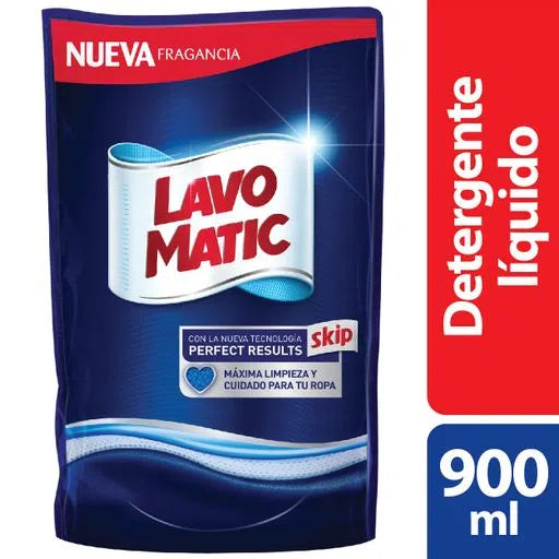 Detergente Liquido Lavomatic 900 ml Doypack